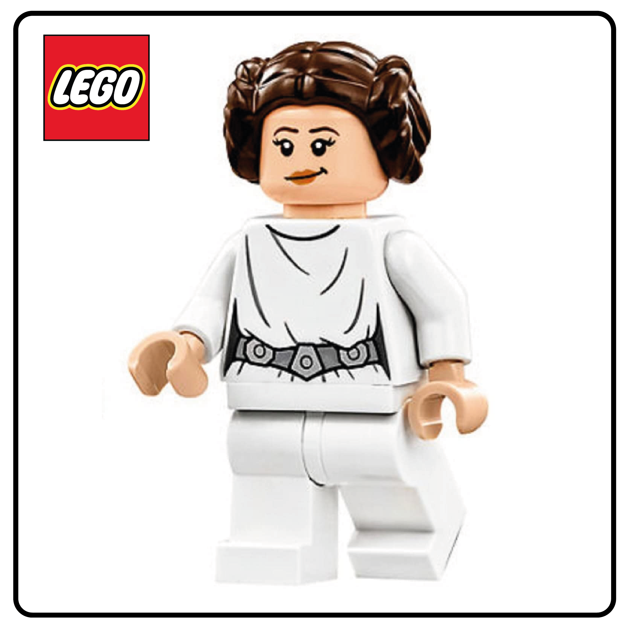 LEGO® Star Wars Minifigure - Princess Leia White Outfit 2019